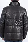 Куртка мужская зимняя кожаная длинная SK-616 smallphoto 2