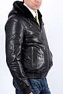 Куртка зимняя кожаная с капюшоном SK-804 smallphoto 4