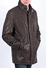 Мужская кожаная куртка утепленная J-1010 smallphoto 4