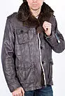 Зимняя куртка кожаная с мехом енота Стаплес-зима smallphoto 1