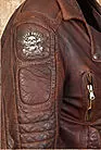Куртка мужская кожаная мятая ROUTE E95 smallphoto 3