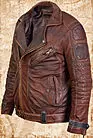 Куртка мужская кожаная мятая ROUTE E95 smallphoto 2