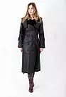 Дубленка женская черная пальто AD-851210 smallphoto 1