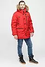 Куртка мужская аляска зимняя красная V-2 красный smallphoto 3