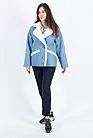 Дубленка женская пиджак голубой AD-834520 smallphoto 7
