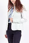 Куртка белая женская кожаная VK-1204 smallphoto 3