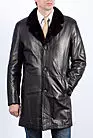 Зимняя кожаная куртка мужская с норкой SK-652 smallphoto 1