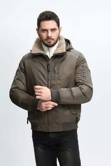 Куртка авиатор хаки 7
