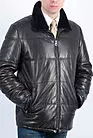 Куртка мужская зимняя кожаная длинная SK-616 smallphoto 5