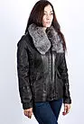 Женская куртка с мехом чернобурки AT-11359 smallphoto 3