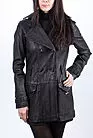 Длинная куртка женская кожаная VIZ_50947 smallphoto 1