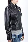 Короткая модная куртка женская кожаная КК-138 smallphoto 4