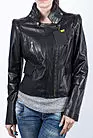 Короткая модная куртка женская кожаная КК-138 smallphoto 1