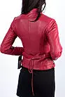 Кожаная куртка женская бордовая OLGA smallphoto 2
