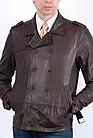 Куртка мужская кожаная двубортная Lorni smallphoto 1