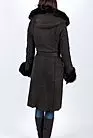 Дубленка женская длинная черная Spirit-100b smallphoto 2