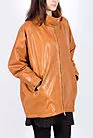 Кожаная куртка женская на полную женщину AD-444591-V smallphoto 4