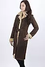 Дубленка женская пальто коричневое GW-2051.05 smallphoto 3