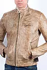 Мужская светлая куртка кожаная LAMBERT smallphoto 3
