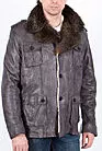 Зимняя куртка кожаная с мехом енота Стаплес-зима smallphoto 2