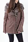 Дубленка женская тоскана короткая с капюшоном TR-1406 smallphoto 4