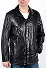 Куртка мужская кожаная черная KUZ-5 smallphoto 1