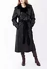 Дубленка женская черная пальто AD-851210 smallphoto 10