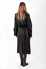 Дубленка женская черная пальто AD-851210 smallphoto 9