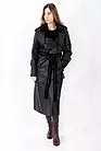 Дубленка женская черная пальто AD-851210 smallphoto 6