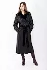 Дубленка женская черная пальто AD-851210 smallphoto 5