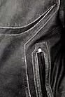 Куртка мужская кожаная серая с капюшоном Skyline smallphoto 7