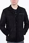 Куртка мужская черная замшевая kuz-9 smallphoto 1