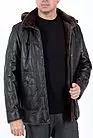 Кожаная куртка зимняя мужская с капюшоном MT-3342 smallphoto 1