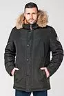 Куртка мужская зимняя темный хаки VZ-10667 smallphoto 1