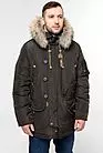 Куртка мужская аляска хаки VZ-110517 зеленый smallphoto 1