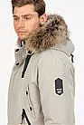 Куртка мужская зимняя бежевая с капюшоном NR-1 бежевый smallphoto 6