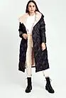 Пальто женское пуховое тонкое с капюшоном АА-128.001 smallphoto 3