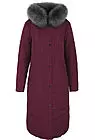 Пальто женское зимнее бордовое с капюшоном LD-3175 smallphoto 1