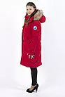 Пальто женское пуховик красное Лахти красное smallphoto 3