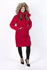 Пальто женское пуховик красное Лахти красное smallphoto 4