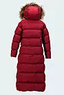 Пальто пуховик женское красное Суоми винный smallphoto 2