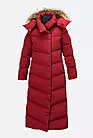 Пальто пуховик женское красное Суоми винный smallphoto 1