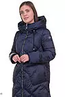 Пальто женское стеганое пуховик с капюшоном AGNETTA smallphoto 5