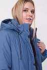 Пальто женское зимнее голубое RENA голубой smallphoto 6