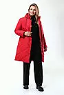 Пальто женское красное на синтепоне TODELLA smallphoto 2