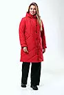 Пальто женское красное на синтепоне TODELLA smallphoto 1