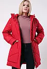 Женская куртка зимняя красная с капюшоном UNELMA smallphoto 5
