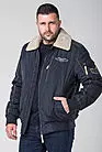 Куртка мужская летная с нашивками VZ-10635 BLUE smallphoto 3