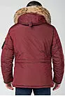 Куртка мужская зимняя красная короткая VZ-36501 smallphoto 2