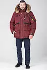 Куртка мужская зимняя красная короткая VZ-36501 smallphoto 5